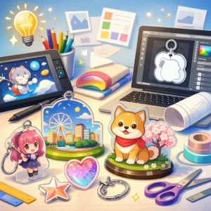 アクリルグッズデザイン入稿サポートとアイデア大全ガイド