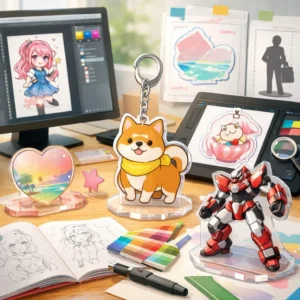 アクリルグッズデザイン入稿サポートの成功事例とアイデア集